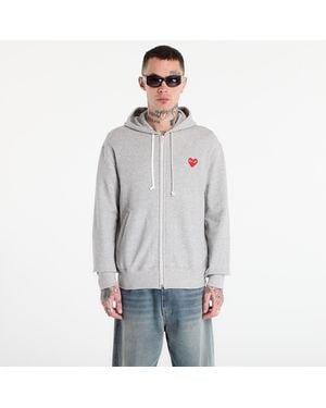COMME DES GARÇONS PLAY Sweatshirt Sweatshirt Emblem Knit - Gray