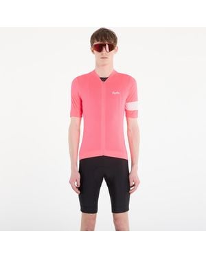 Rapha Jersey Core Lightweight Jersey High-Vis - Rot