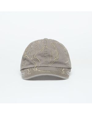 ROA Cap Ryli Embriodered 6 Panel Cap - Gray