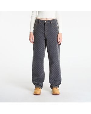 Daily Paper Broeken Monogram Workwear Amba Jeans - Blauw