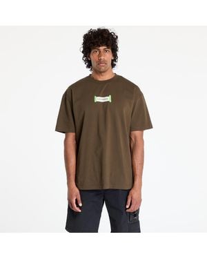 C.P. Company Maglietta Logo-Print T-Shirt - Marrone