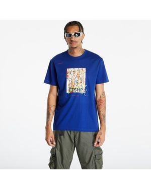 FTSHP X Martin Lukáč Colouring Outside The Lines T-shirt Unisex Night Sky - Blue