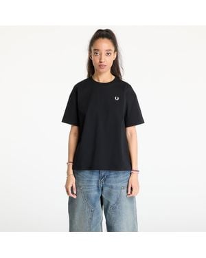 Fred Perry Maglietta Crew Neck T-Shirt - Nero