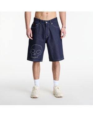 Pleasures Skull Jorts - Blue