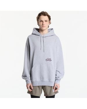 Saysky Sweatshirt Statement Oversized Hoodie - Blau