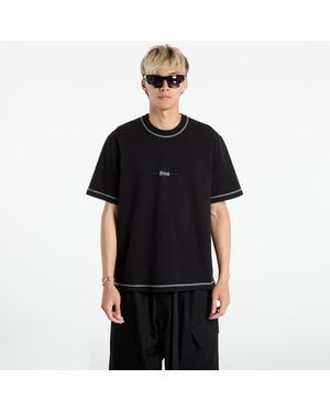 Roa Maglietta Info Stitch Organic T-Shirt - Nero