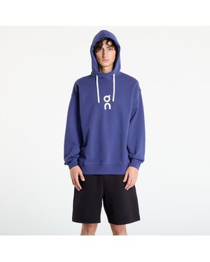 On Shoes Sweatshirt Club Hoodie - Blue