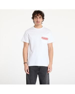 Pleasures T-Shirt Staff Pocket T-Shirt - White