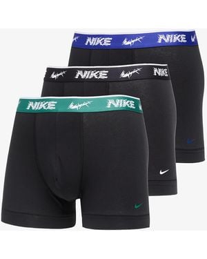 Nike Dri-Fit Everyday Cotton Stretch Trunk 3-Pack - Blu