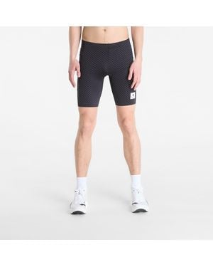 Saysky Leggings zig zag combat+ short tights 9" l - Bleu