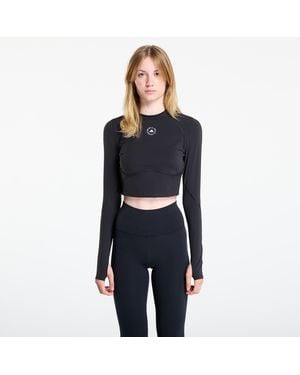 adidas Originals Top Adidas By Stella Mccartney Training Longsleeve Crop - Blue