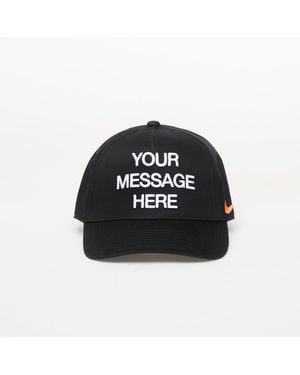 Nike Mütze Rise "Your Message Here" Structured A-Frame Cap/ Safety - Schwarz