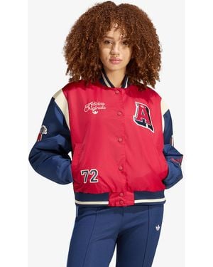 adidas Bomber Adidas Jkt With Badges Team Victory/ Night - Rood