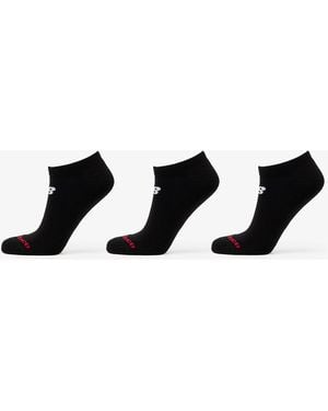 New Balance Everyday No Show Socks 3-Pack - Zwart
