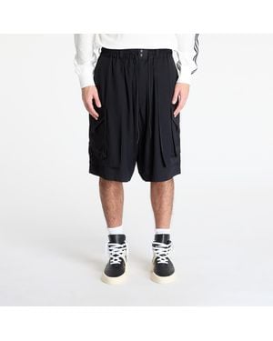 Y-3 Pantaloncini Rayon Twill Shorts - Nero