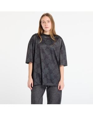 Daily Paper Maglietta Matchstick Mesh Ss T-Shirt - Nero
