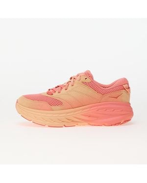 Hoka One One Sneakers U Bondi L Bp 2 Cantaloupe/ Electric Coral Eur - Rosa