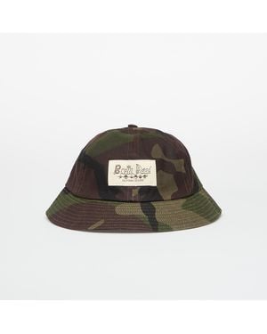 Brain Dead Adjustable 6 Panel Bell Hat - Brown