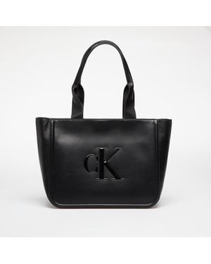 Calvin Klein Bold Medium Tote - Black