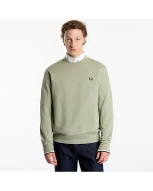 Fred Perry Sweatshirt Crew Neck Sweatshirt - Green