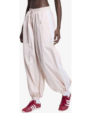 adidas Originals Pantaloni Da Ginnastica Adidas Adileniu 5.0 Balloon Track Trousers - Rosa