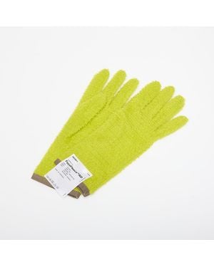 Satisfy Handschuhe Fuzzfleece Ad Gloves - Gelb