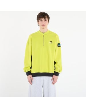 adidas Originals Sweatshirt Adidas Eqt Hz - Yellow