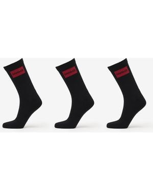 BOSS H-3-Pack Qs Rib Label Cc - Black