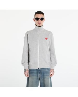 COMME DES GARÇONS PLAY Sweatshirt Sweatshirt Emblem Knit - Gray