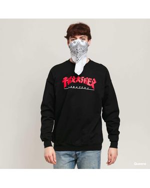 Thrasher Sweatshirt Godzilla Crewneck - Black