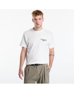 Lacoste T-Shirt Crewneck T-Shirts - Wit