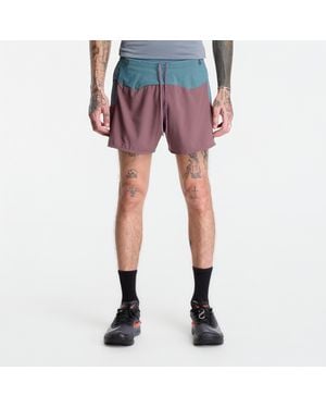 Nike Pantaloncini Acg "Econd Unrie" Dri-Fit Adv 5" Brief-Lined Hort Tattoo/ Mineral Late/ Ummit - Multicolore