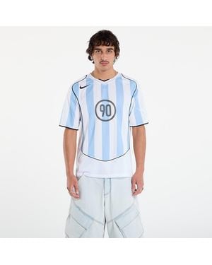 Nike Jersey total 90 dri-fit soccer jersey psychic blue/ white/ black/ black s - Bleu