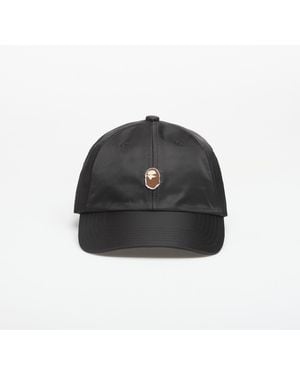 A Bathing Ape Tappo One Point Panel Cap - Nero