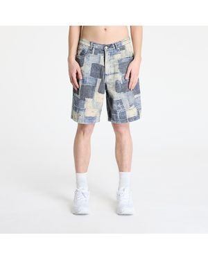 Pleasures Shorts Boro Baggy Jorts - Blue