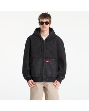 Dickies Bomber Lined Denim Hooded Bomber - Black