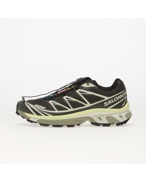 Salomon Sneakers Xt-6 Peat/ Icicle/ Lime Cream Eur - Green