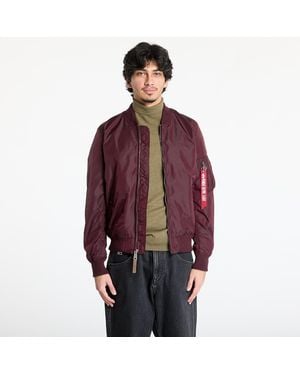 Alpha Industries Jacket Inc. Ma-1 Tt Two Tone - Red