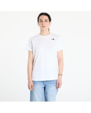 The North Face T-Shirt W S/S Simple Dome Tee - Weiß