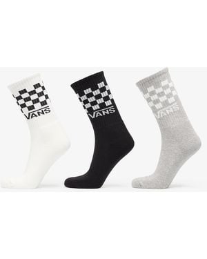 Vans Classic Check Crew 3-Pack - Multicolor