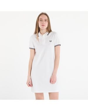 Fred Perry Twin Tipped Dress Snow - White