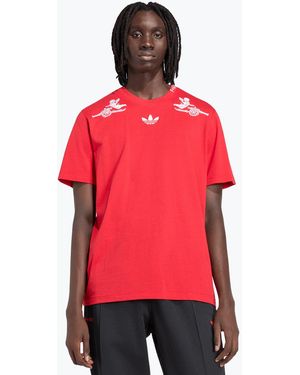 adidas Originals T-Shirt Adidas Afc P+F Tee - Rood