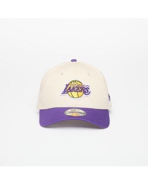 KTZ Mütze Los Angeles Lakers 9Forty Nba Colour Block Stone/ Official Team Color - Lila