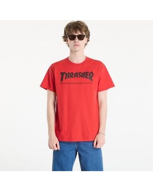 Thrasher T-shirt skate mag t-shirt red/ black l - Rouge