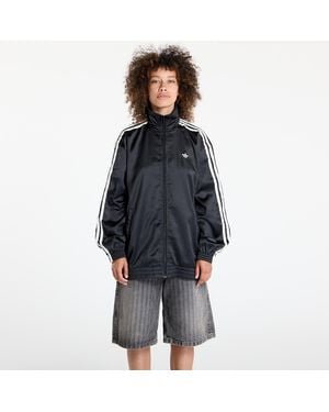 adidas Originals Jacket Satin Firebird Track Top Ruffle 3-Stripes - Blue