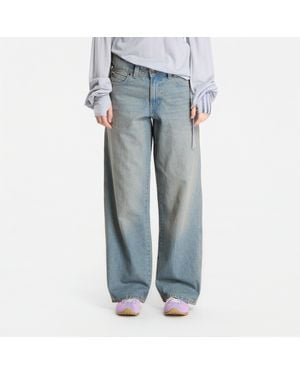 Dickies Jeans Leesburg Mid Waist Relax Straight Jeans - Blauw
