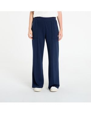 Tommy Hilfiger Pants Th Script Straing Pique Pant - Blue