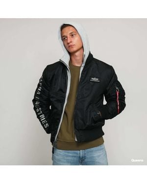Alpha Industries Jacke Alpha Industries Ma-1 D-Tec Se - Schwarz