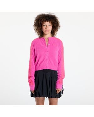 adidas Originals Sweater Adidas Fluffy Knitted Cardigan - Pink