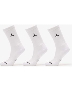 Nike Calzini Everyday Crew Ock 3-Pack - Bianco